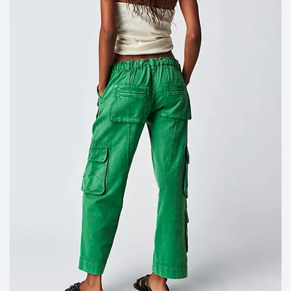 new FREE PEOPLE we the free tahiti cargo pants m - Picture 3 of 3